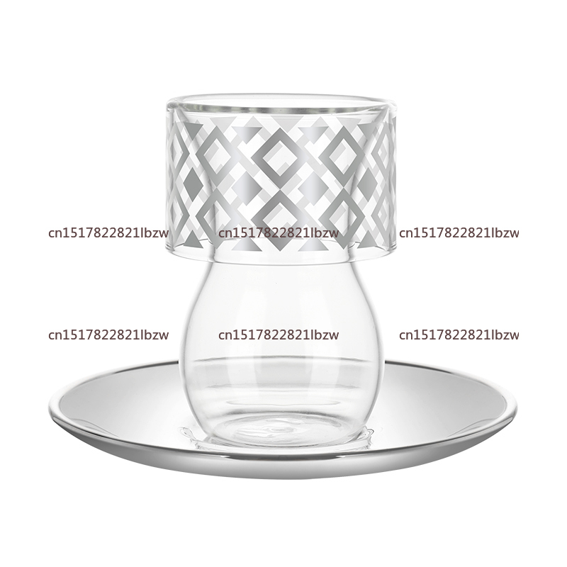 2025 Deluxe Silver Plated  Tea - Espresso Cup Saucer 评论和价格