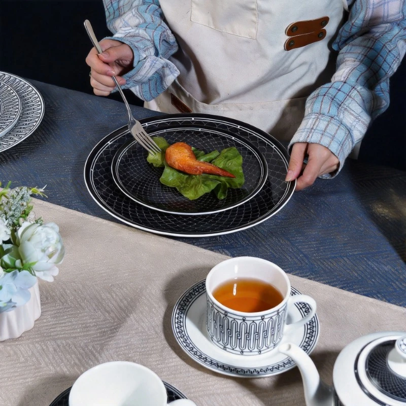 Simple European-Style Tea Set  - Espresso Cup Saucer 评论和价格