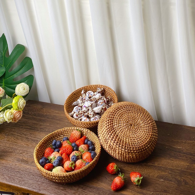 Vietnam Rattan Fruit Basket Te - Vietnam Coffee Tea 评论和价格