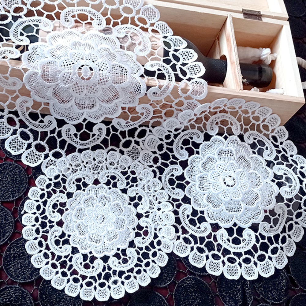 Ornament Prop Lace Embroidery  - Coffee Tea Machine For Home 评论和价格