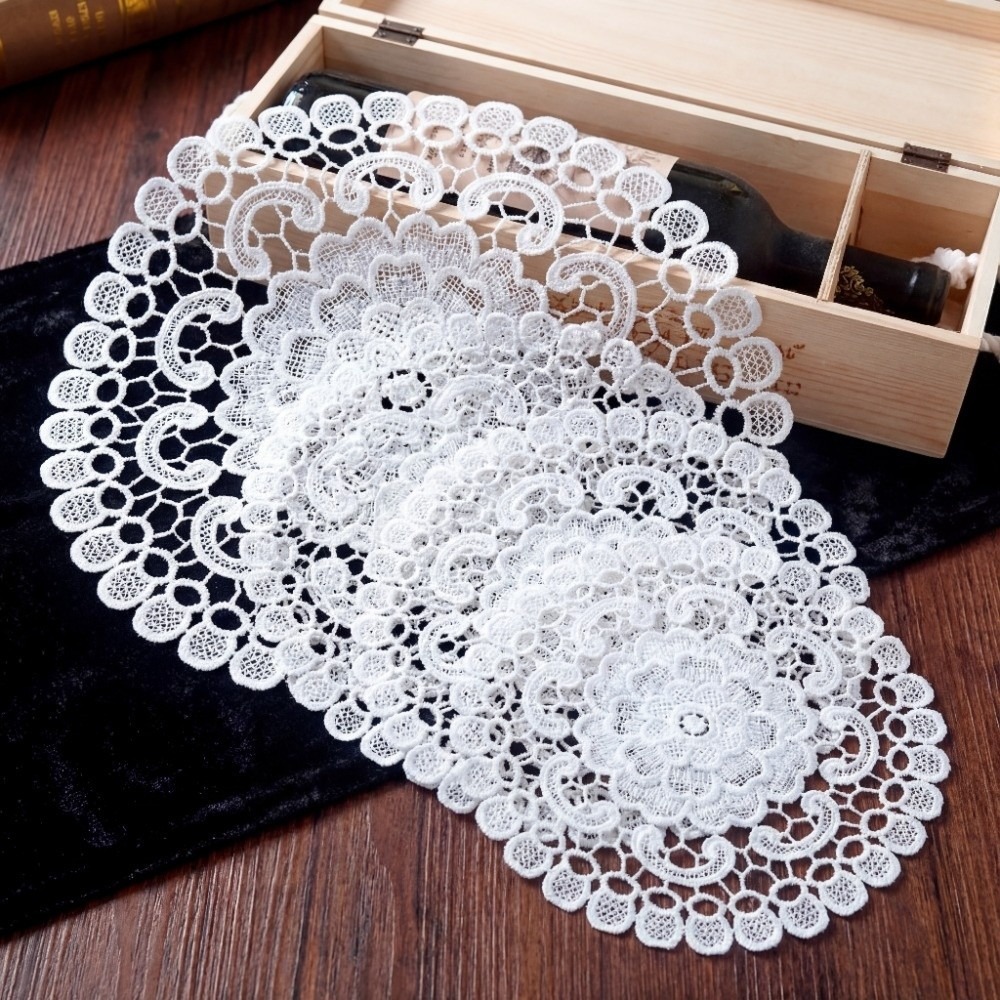 Ornament Prop Lace Embroidery  - Coffee Tea Machine For Home 评论和价格